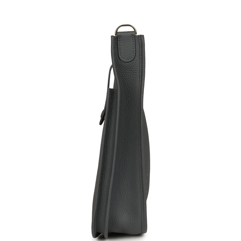 Hermes Evelyne III PM Ardoise Clemence Permabrass Hardware