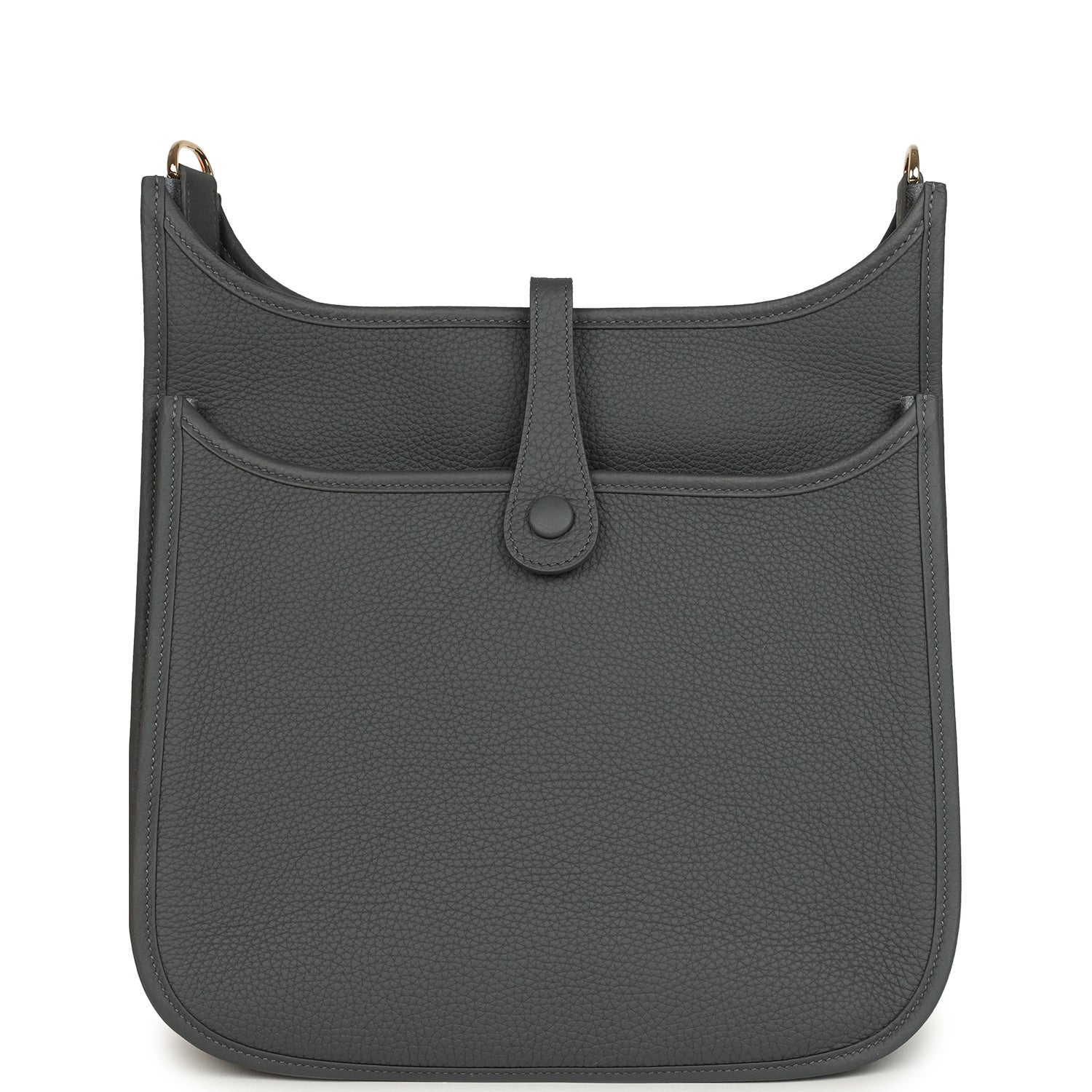 Hermes Evelyne III PM Ardoise Clemence Permabrass Hardware