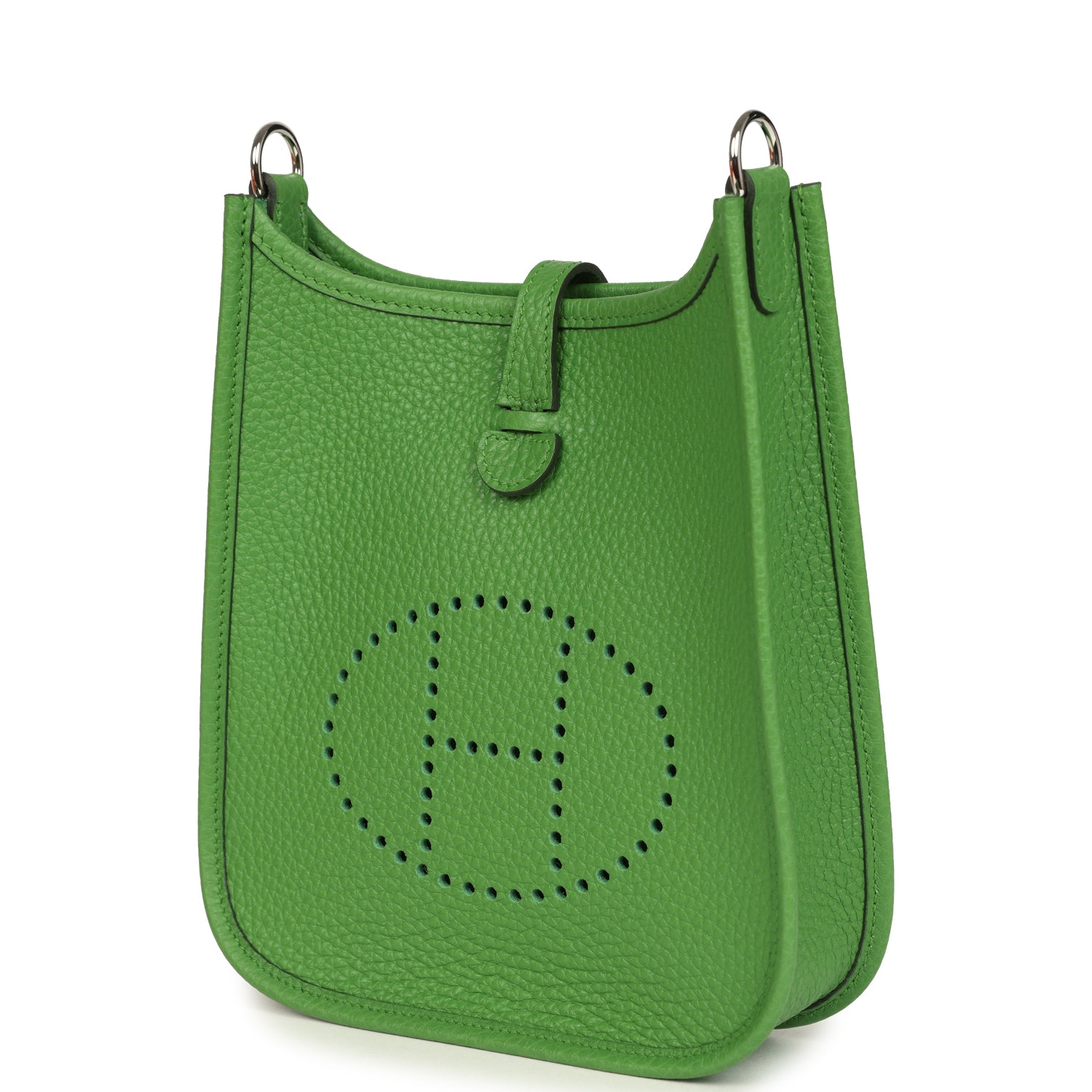Hermes Evelyne TPM Vert Yucca Clemence Palladium Hardware