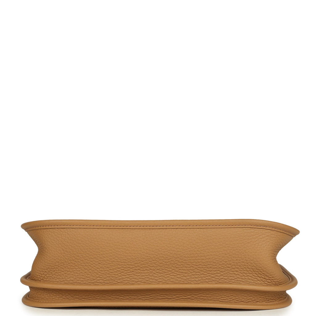 Hermes Evelyne III PM Biscuit Clemence Gold Hardware