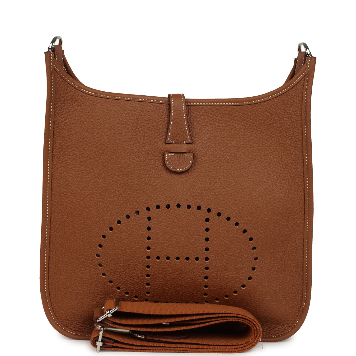 Hermes Evelyne III PM Gold Clemence Palladium Hardware