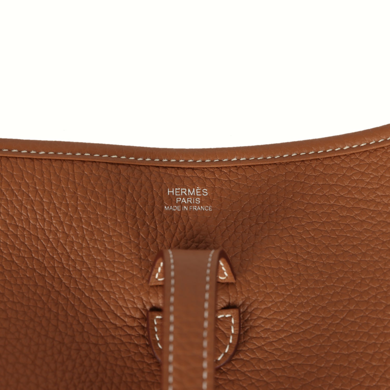Hermes Evelyne III PM Gold Clemence Palladium Hardware