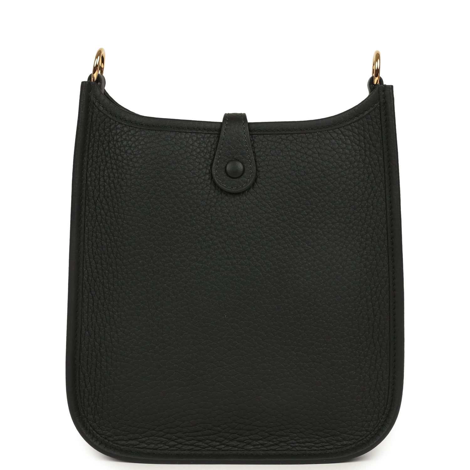 Hermes Evelyne TPM Black Clemence Gold Hardware
