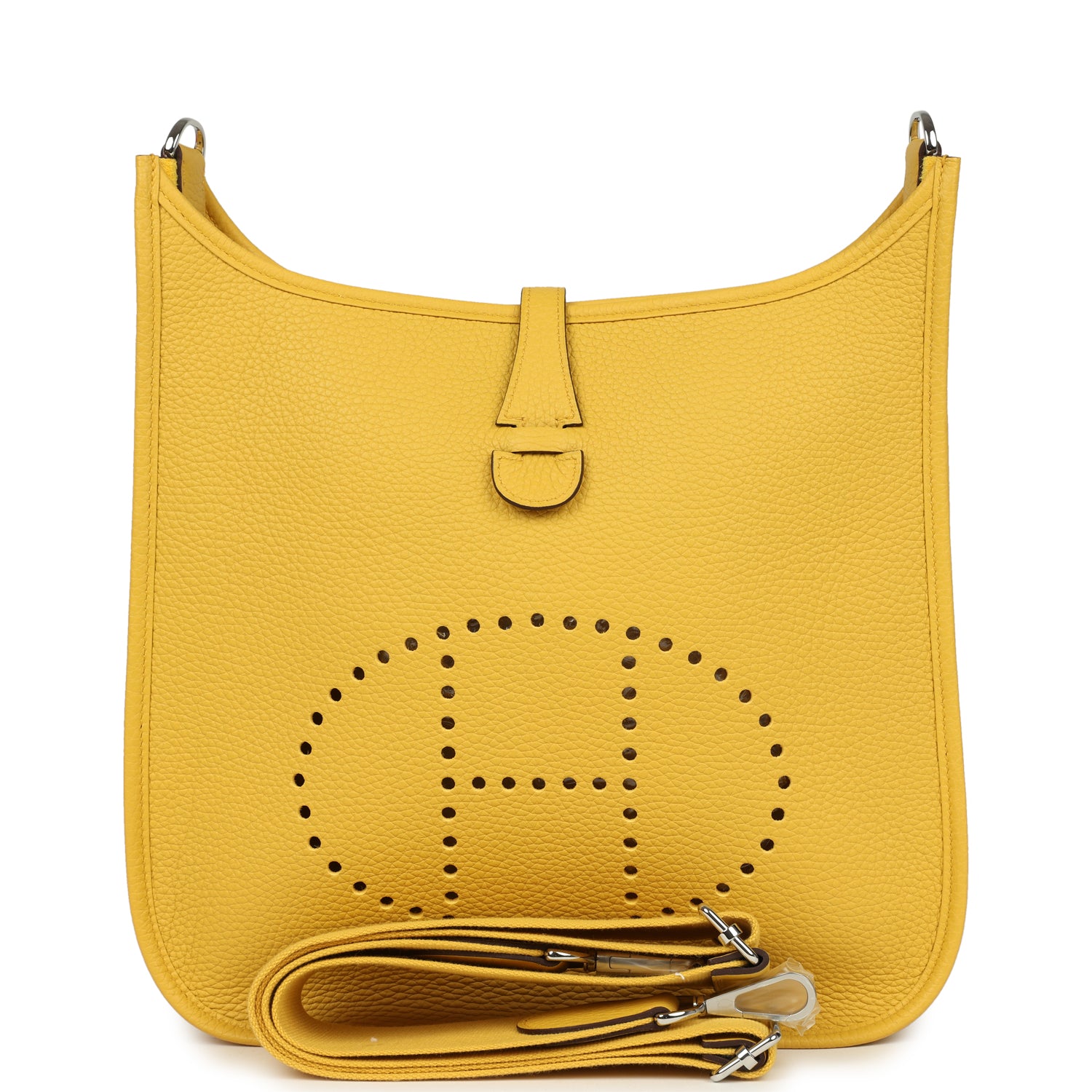 Hermes Evelyne III PM Sun Clemence Palladium Hardware