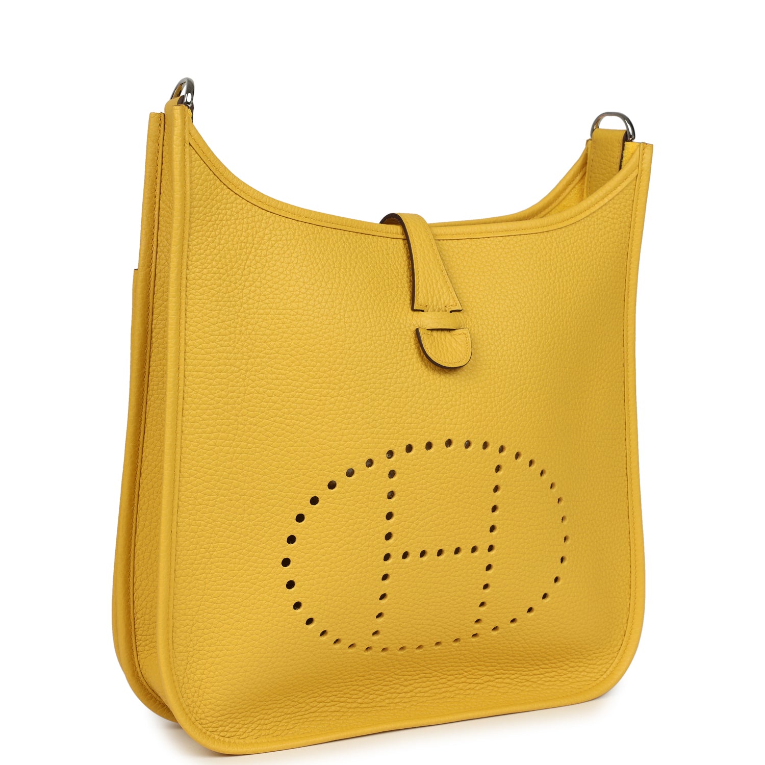 Hermes Evelyne III PM Sun Clemence Palladium Hardware