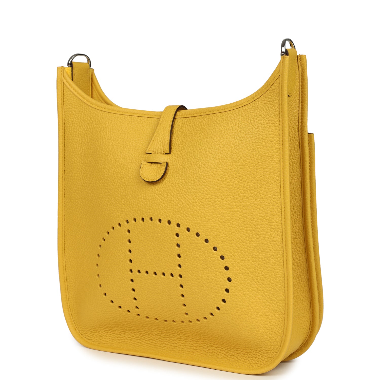 Hermes Evelyne III PM Sun Clemence Palladium Hardware