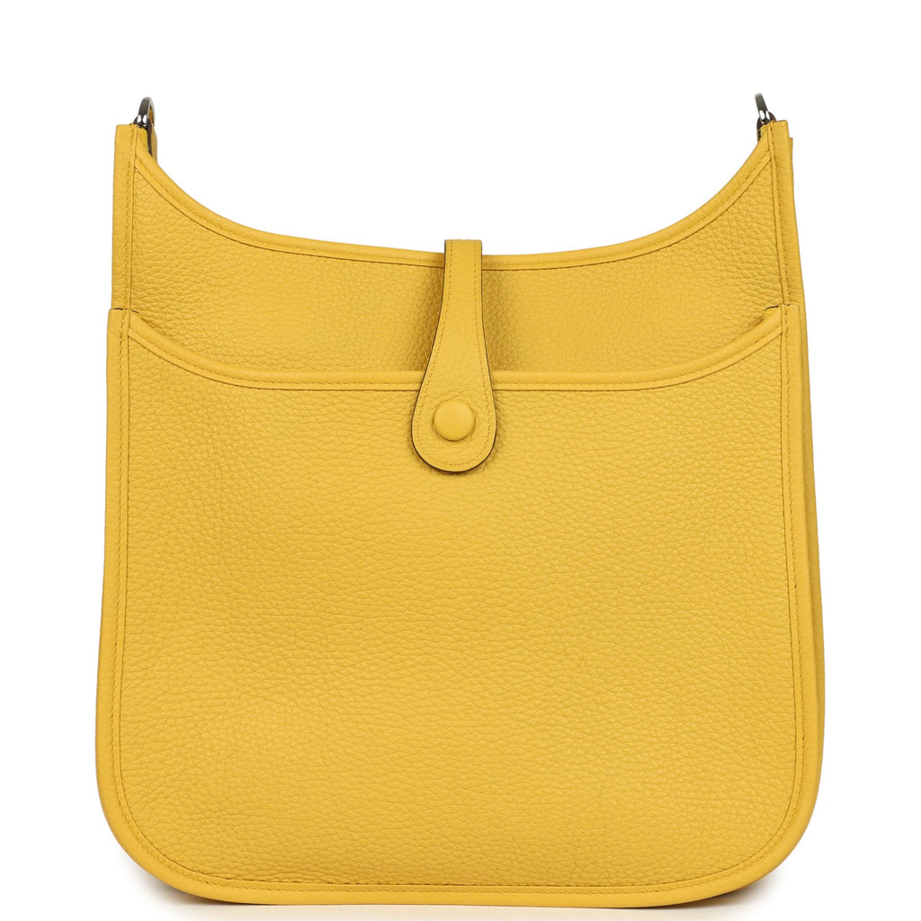 Hermes Evelyne III PM Sun Clemence Palladium Hardware