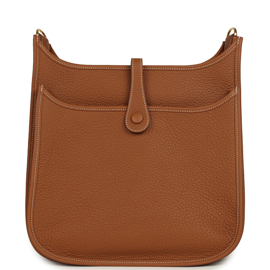 Hermes Evelyne III PM Gold Clemence Gold Hardware