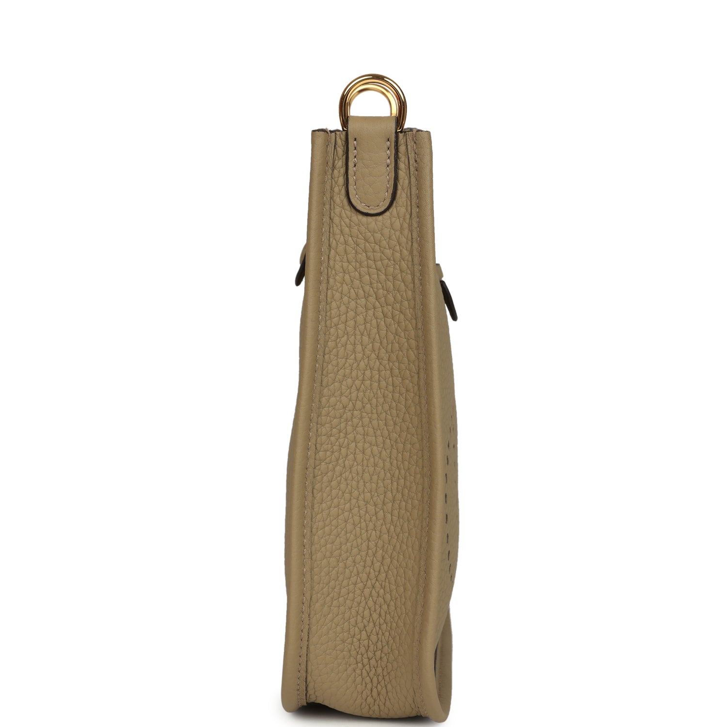 Hermes Evelyne TPM Beige Marfa Clemence Gold Hardware