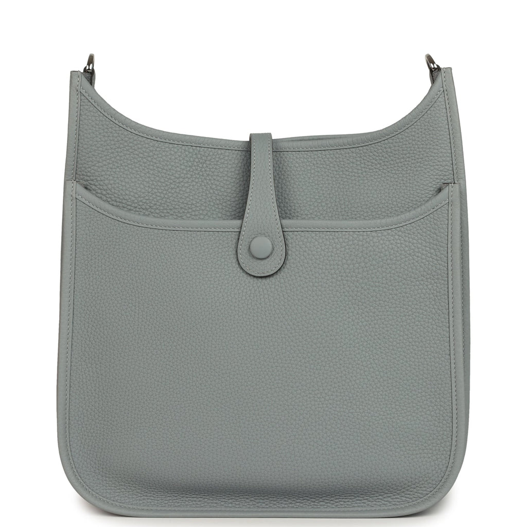Hermes Evelyne III PM Gris Pantin Clemence Palladium Hardware