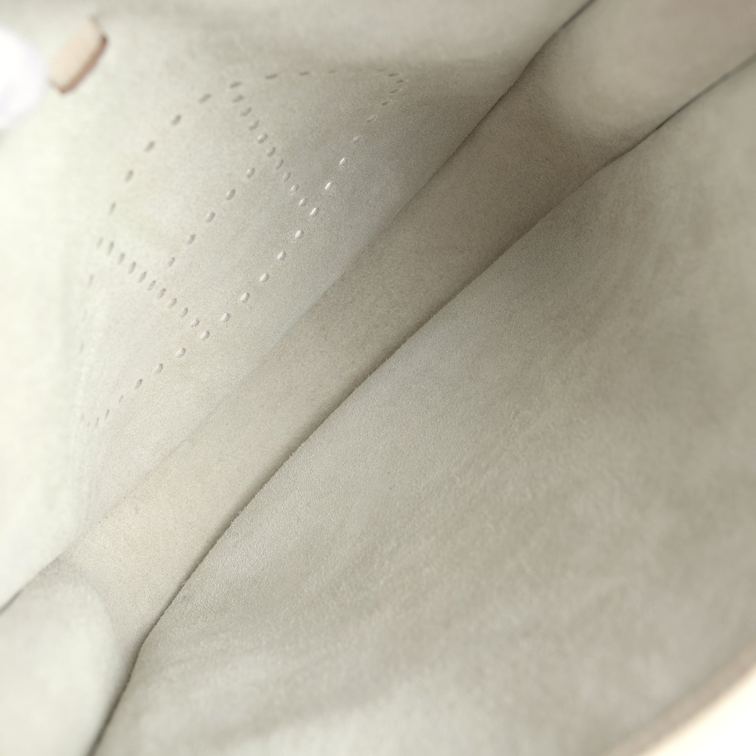 Hermes Evelyne III PM Craie Clemence Palladium Hardware