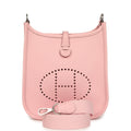Hermes Evelyne TPM Rose Sakura Clemence Palladium Hardware