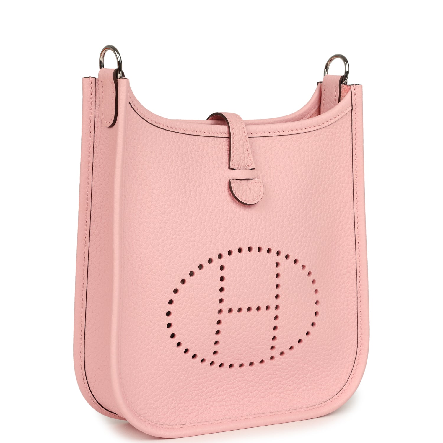 Hermes Evelyne TPM Rose Sakura Clemence Palladium Hardware