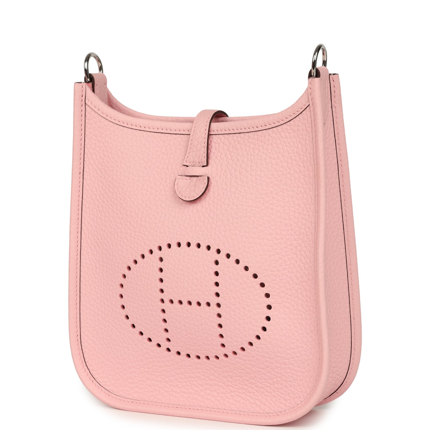 Hermes Evelyne TPM Rose Sakura Clemence Palladium Hardware