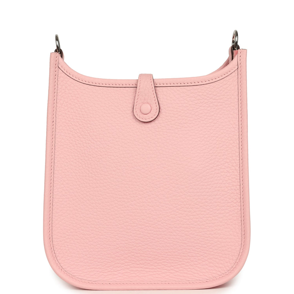 Hermes Evelyne TPM Rose Sakura Clemence Palladium Hardware