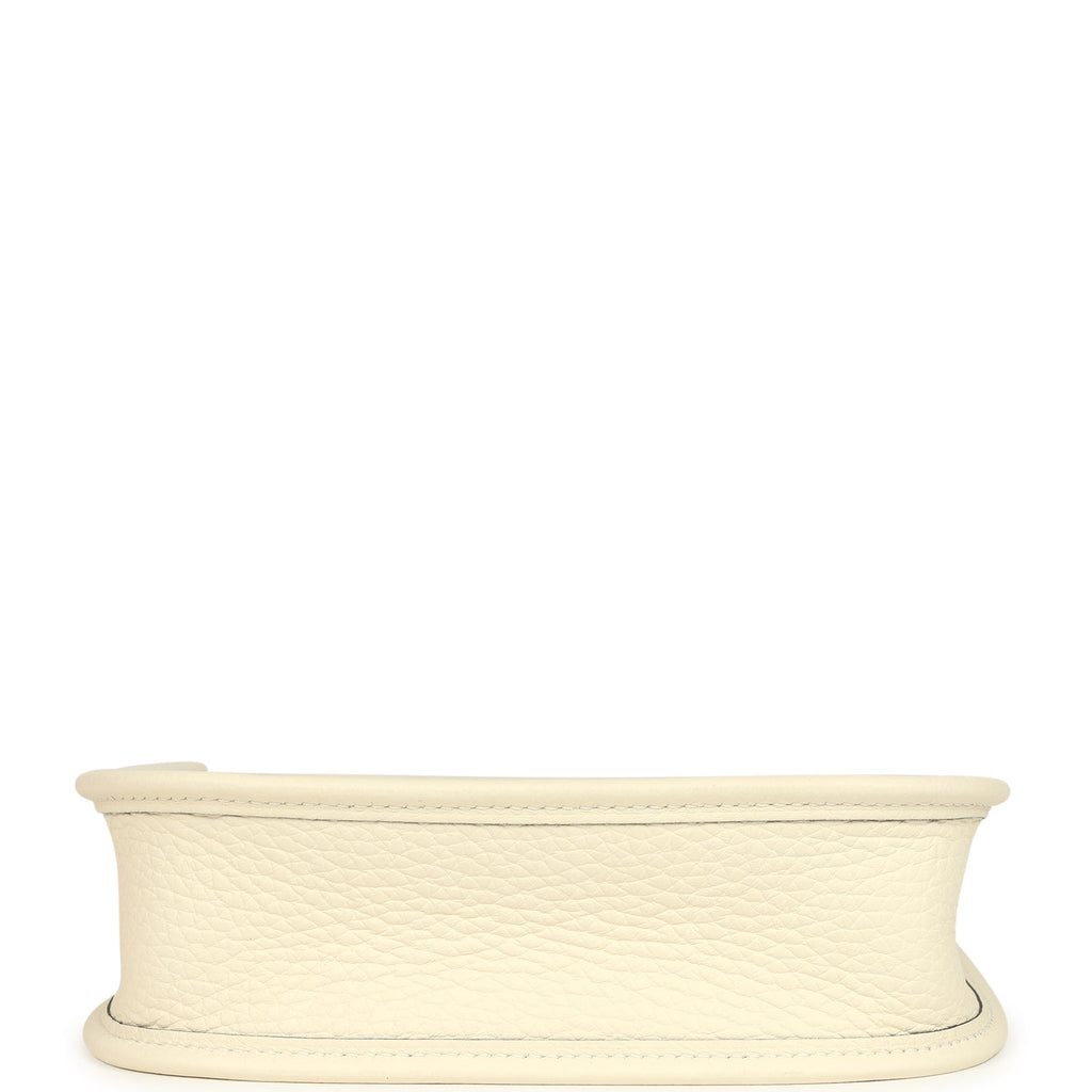 Hermes Evelyne TPM Cream Clemence Palladium Hardware
