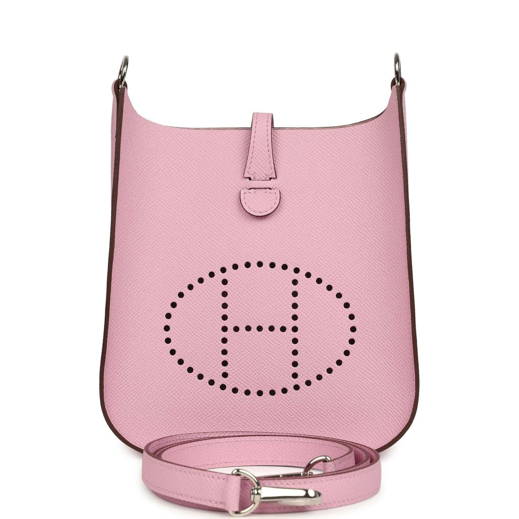 Hermes Evelyne Sellier TPM Mauve Sylvestre Epsom Palladium Hardware