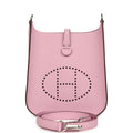 Hermes Evelyne Sellier TPM Mauve Sylvestre Epsom Palladium Hardware