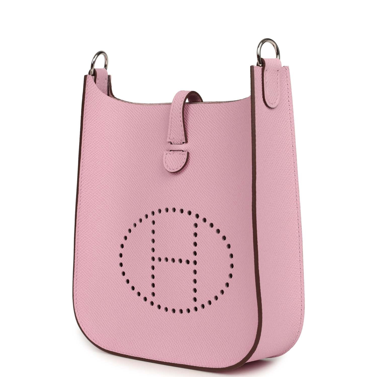 Hermes Evelyne Sellier TPM Mauve Sylvestre Epsom Palladium Hardware