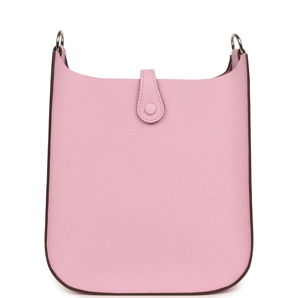 Hermes Evelyne Sellier TPM Mauve Sylvestre Epsom Palladium Hardware