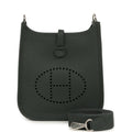 Hermes Evelyne TPM Vert Mangrove Clemence Palladium Hardware