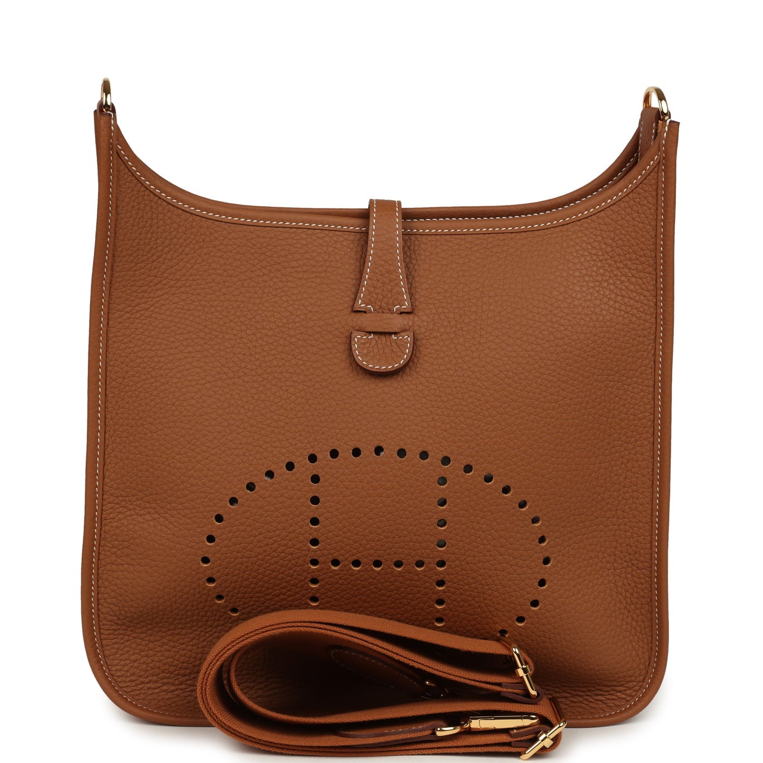 Hermes Evelyne III PM Gold Clemence Gold Hardware
