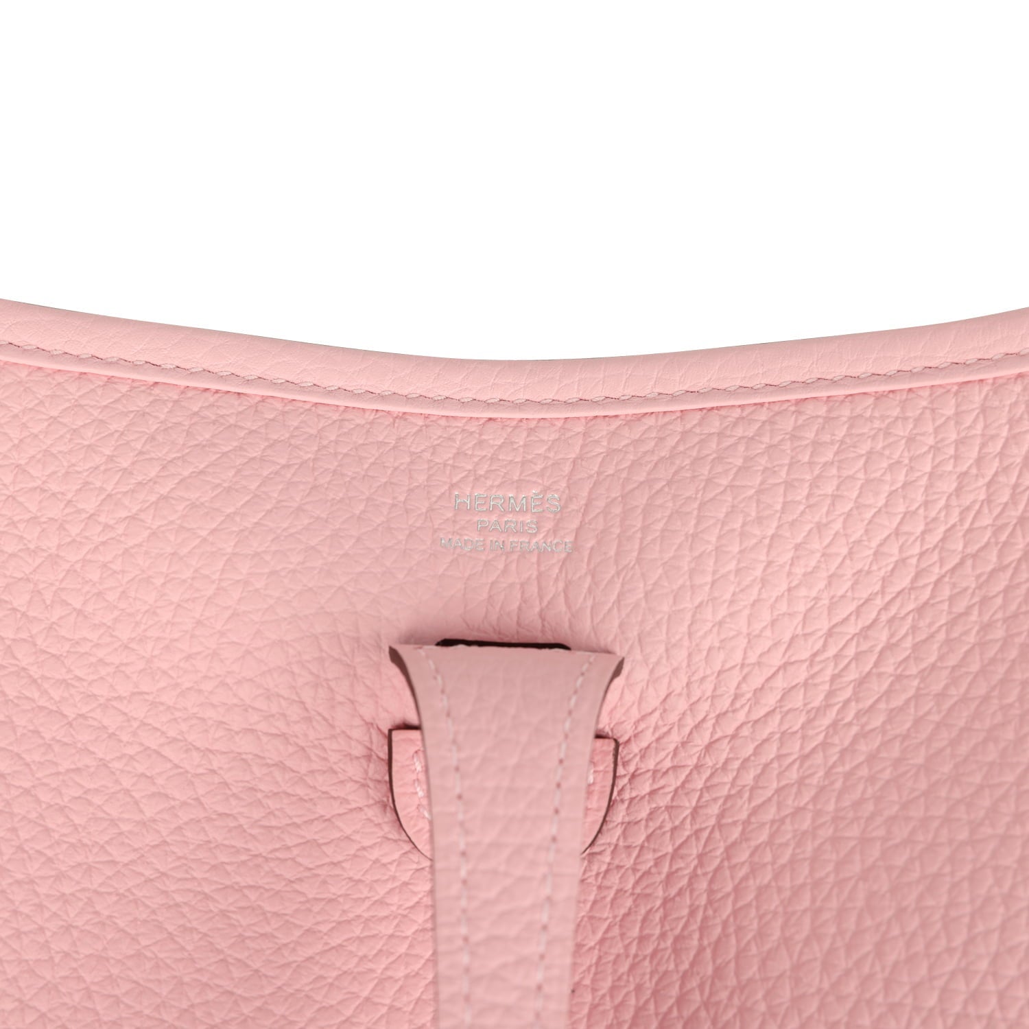 Hermes Evelyne 23 Rose Sakura Clemence Palladium Hardware