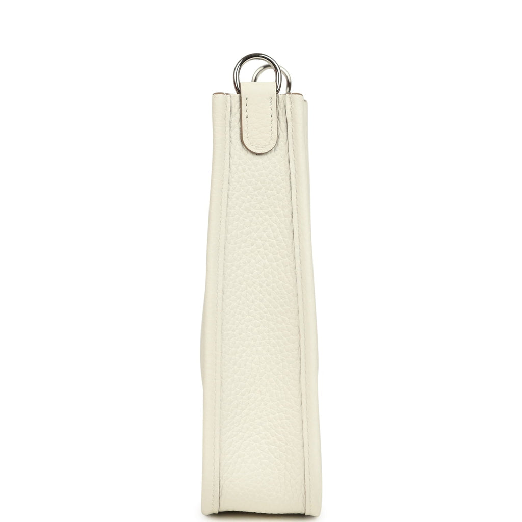 Hermes Evelyne TPM White Clemence Palladium Hardware