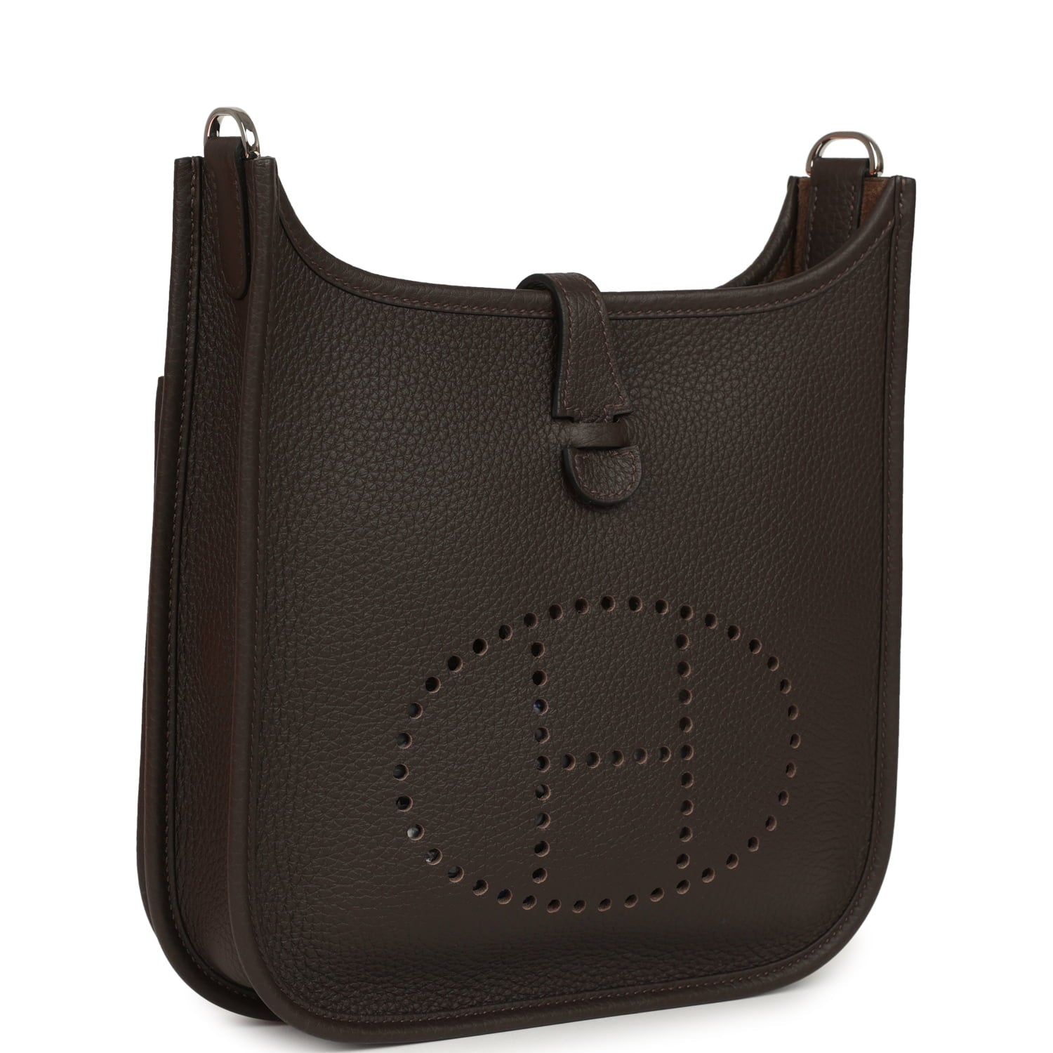 Hermes Evelyne 23 Ebene Clemence Palladium Hardware