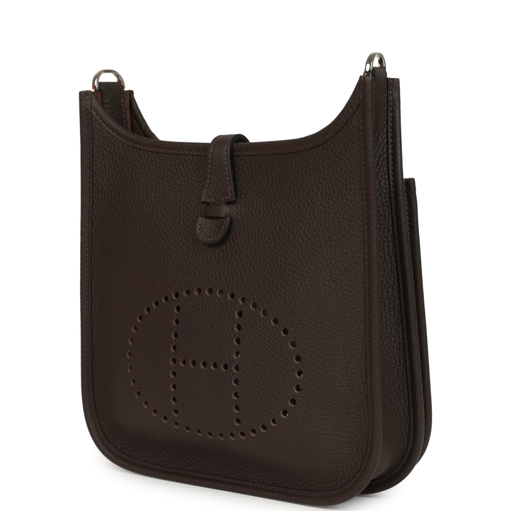 Hermes Evelyne 23 Ebene Clemence Palladium Hardware