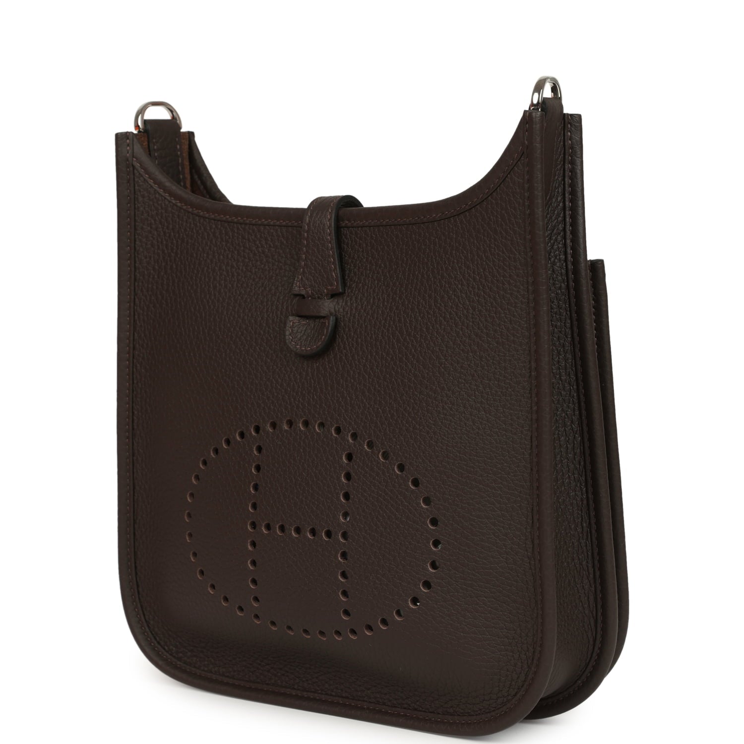 Hermes Evelyne 23 Ebene Clemence Palladium Hardware