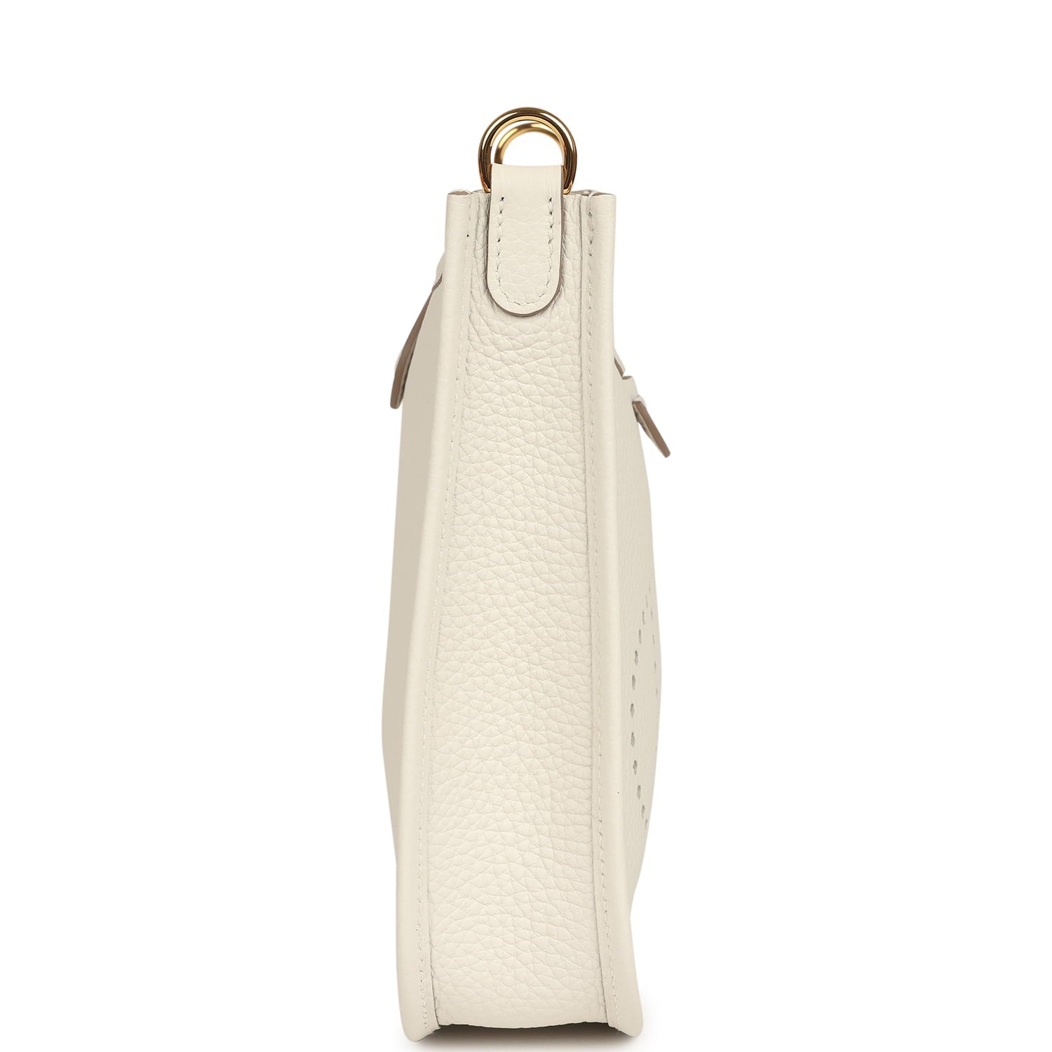 Hermes Evelyne TPM Gris Pale Clemence Gold Hardware