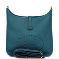 Hermes Evelyne III PM Vert Bosphore Clemence Palladium Hardware