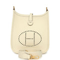 Hermes Evelyne TPM Cream Clemence Gold Hardware