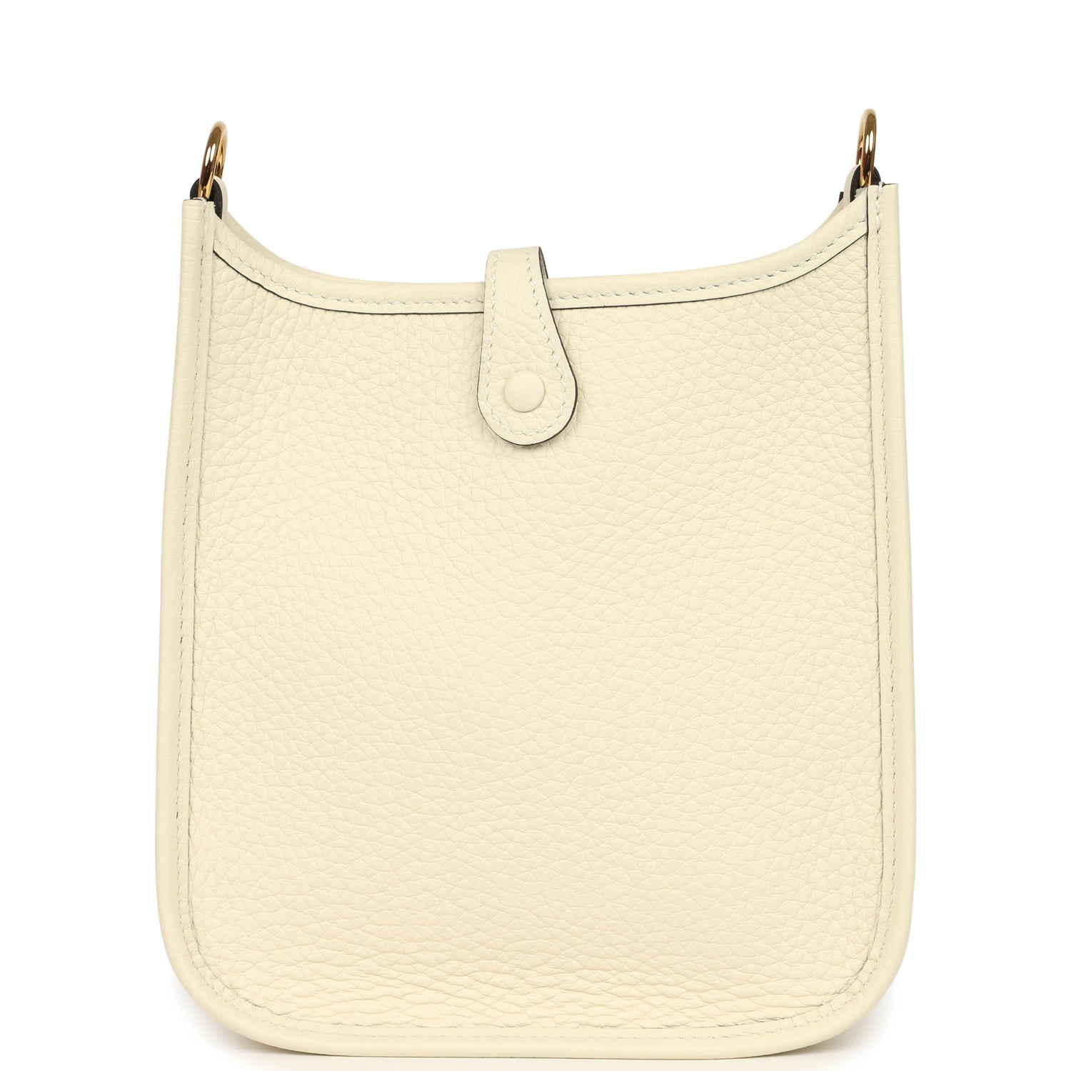 Hermes Evelyne TPM Cream Clemence Gold Hardware