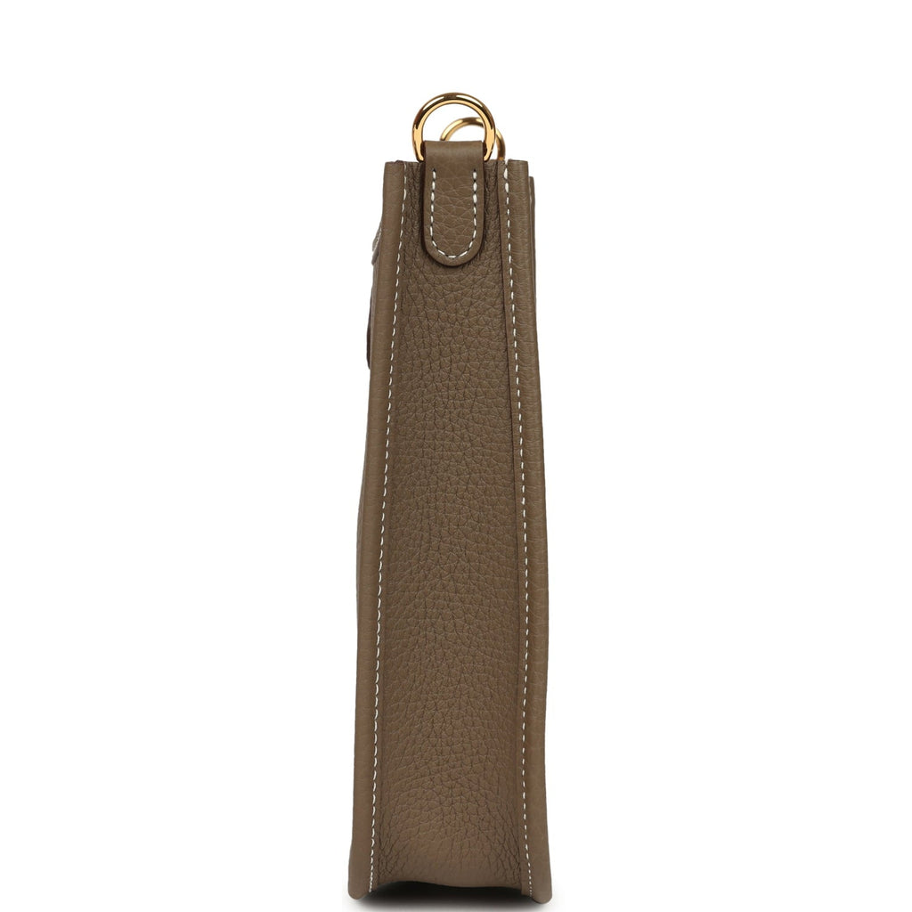 Hermes Evelyne TPM Etoupe Clemence Gold Hardware