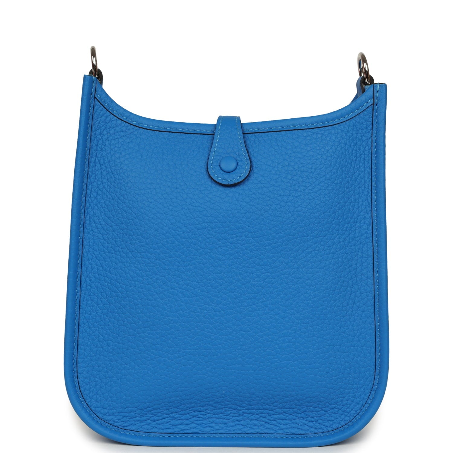 Hermes Evelyne TPM New Bleu Hydra Clemence Palladium Hardware