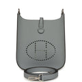 Hermes Evelyne Sellier TPM Gris Pantin Epsom Palladium Hardware