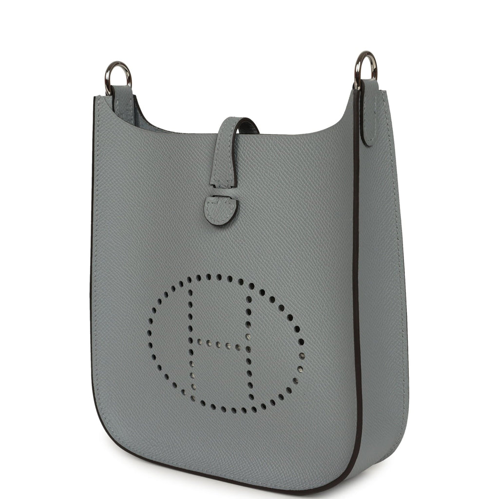 Hermes Evelyne Sellier TPM Gris Pantin Epsom Palladium Hardware