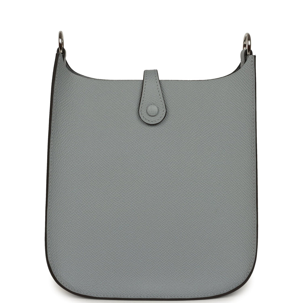 Hermes Evelyne Sellier TPM Gris Pantin Epsom Palladium Hardware