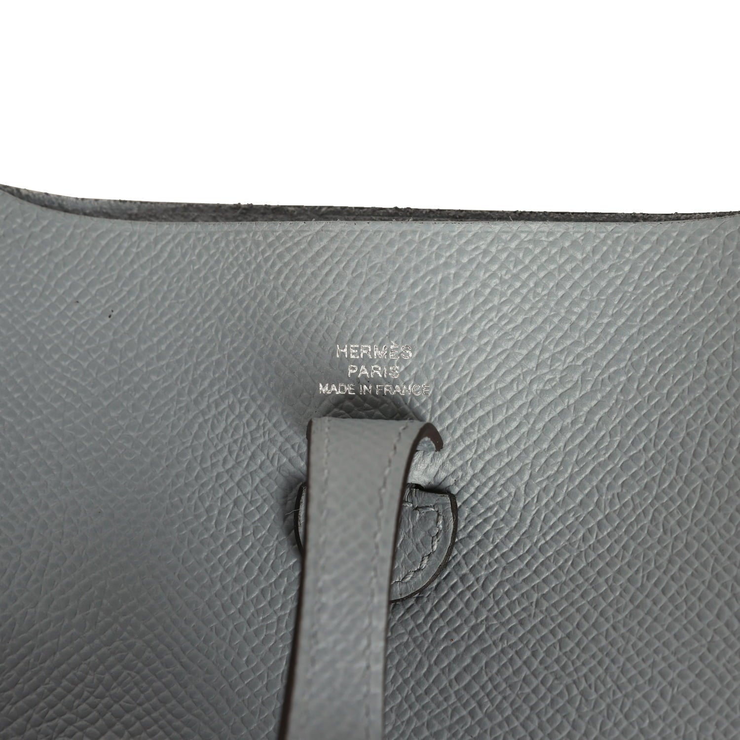 Hermes Evelyne Sellier TPM Gris Pantin Epsom Palladium Hardware