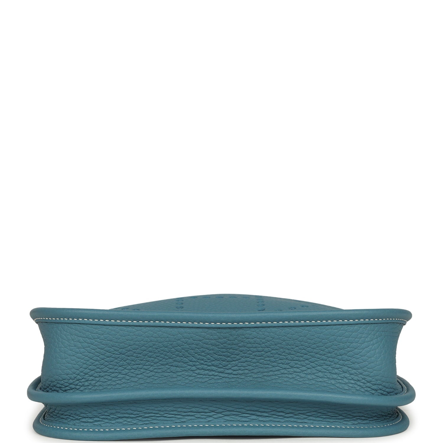 Hermes Evelyne 23 Blue Jean Clemence Palladium Hardware