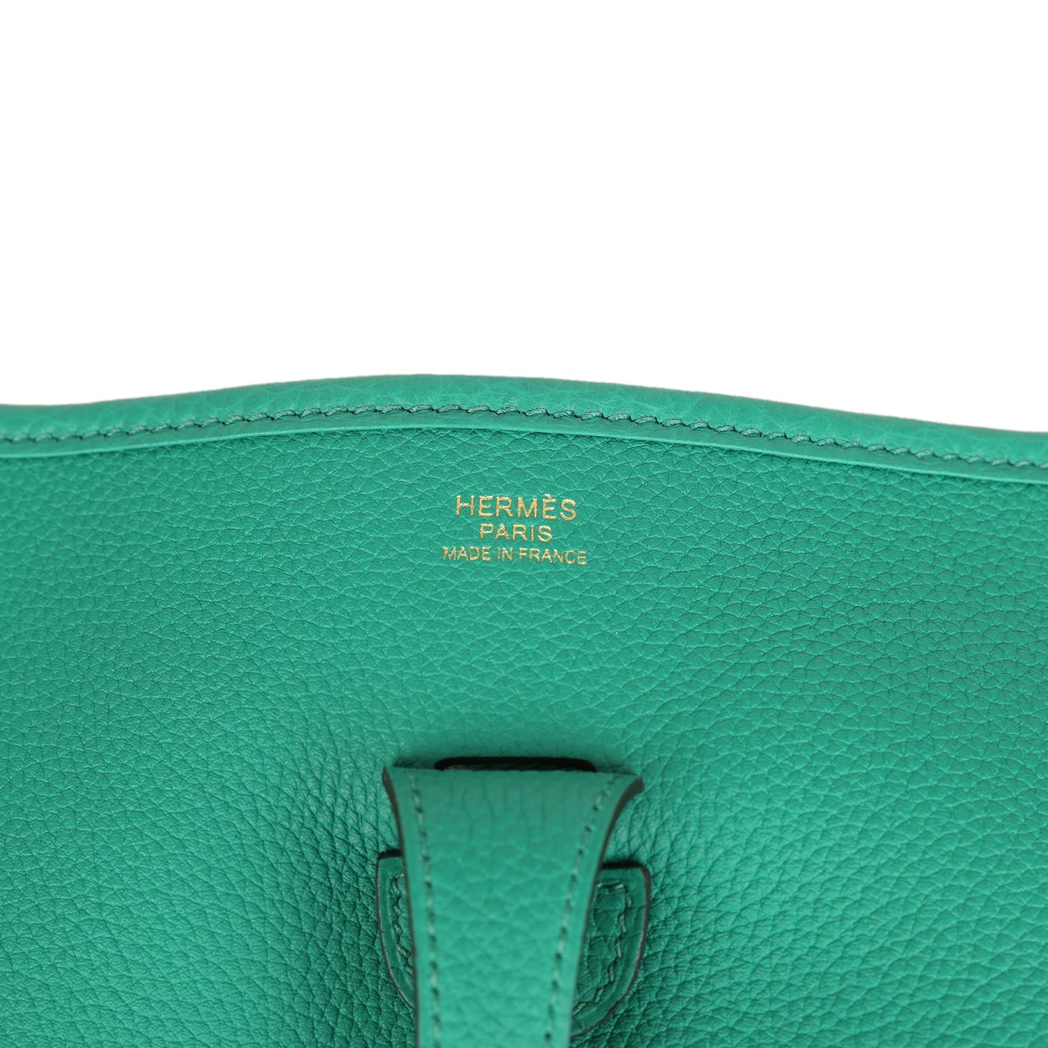 Hermes Evelyne III PM Vert Jade Clemence Gold Hardware
