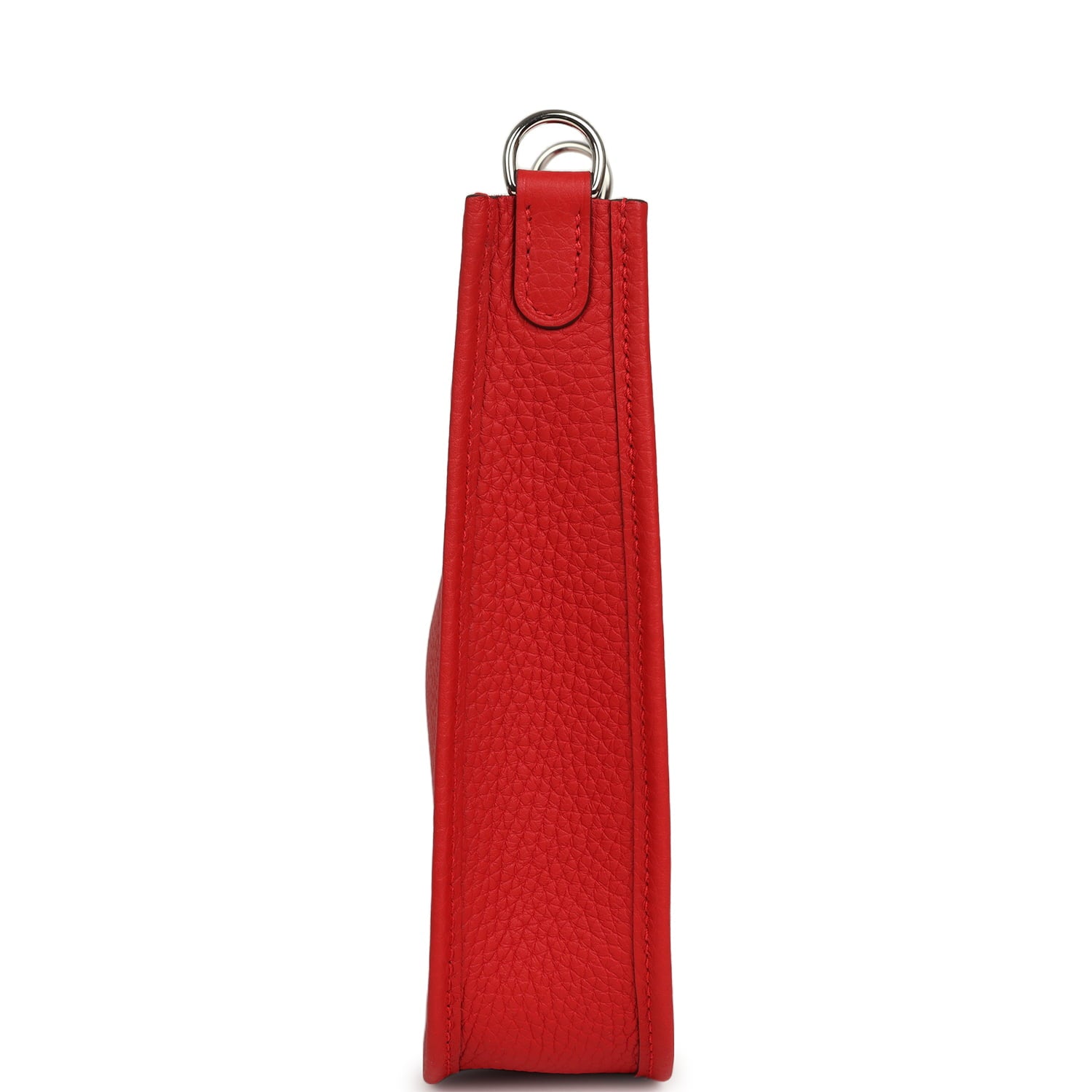 Hermes Evelyne TPM Rouge Radieux Clemence Palladium Hardware
