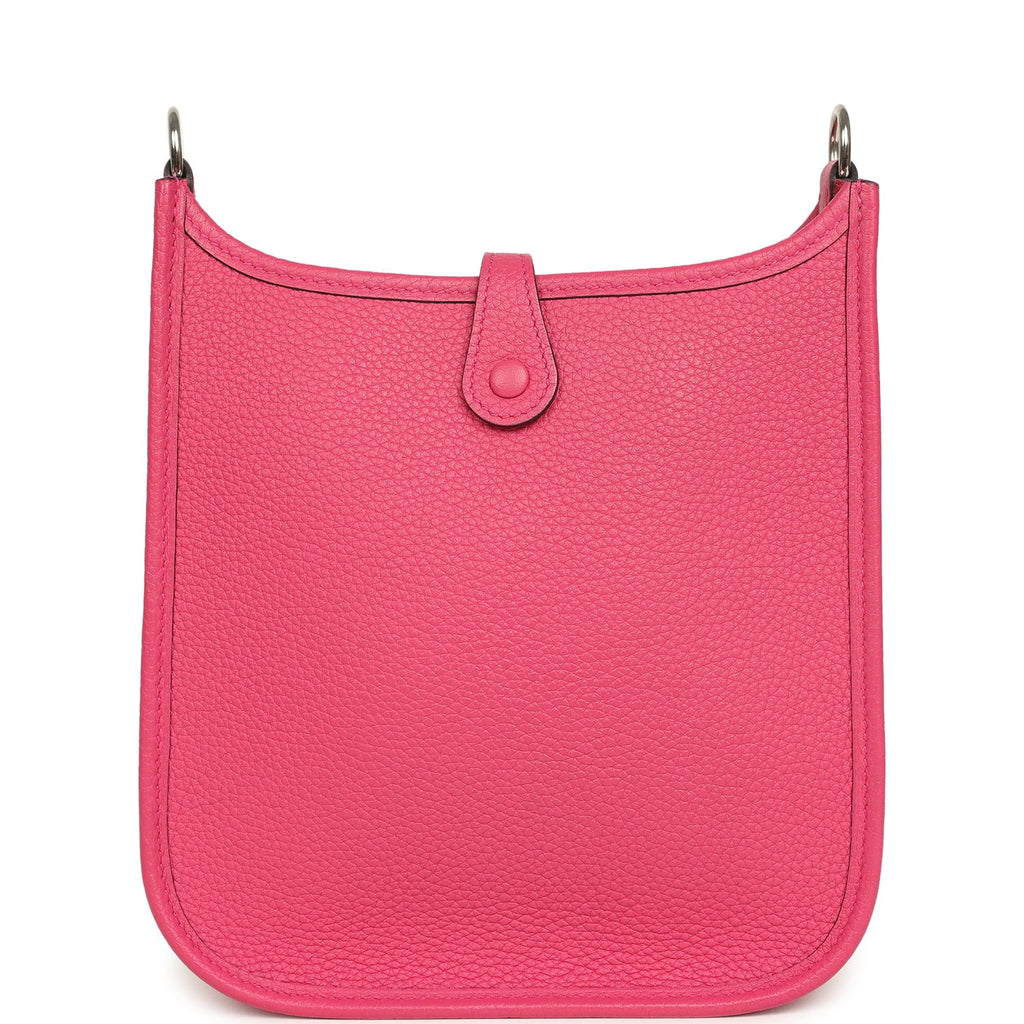 Pre-owned Hermes Evelyne TPM Rose Mexico Maurice Palladium Hardware