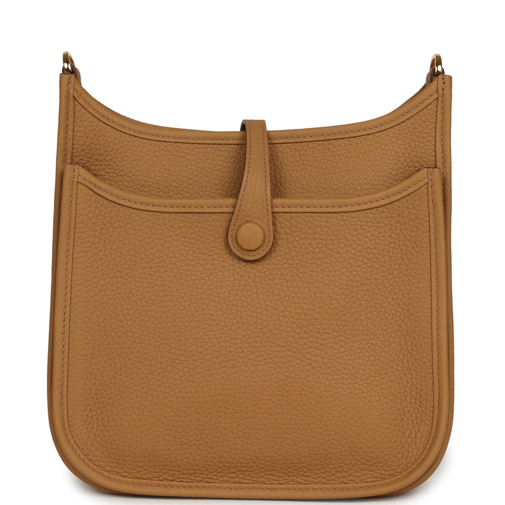 Hermes Evelyne 23 Biscuit Clemence Gold Hardware