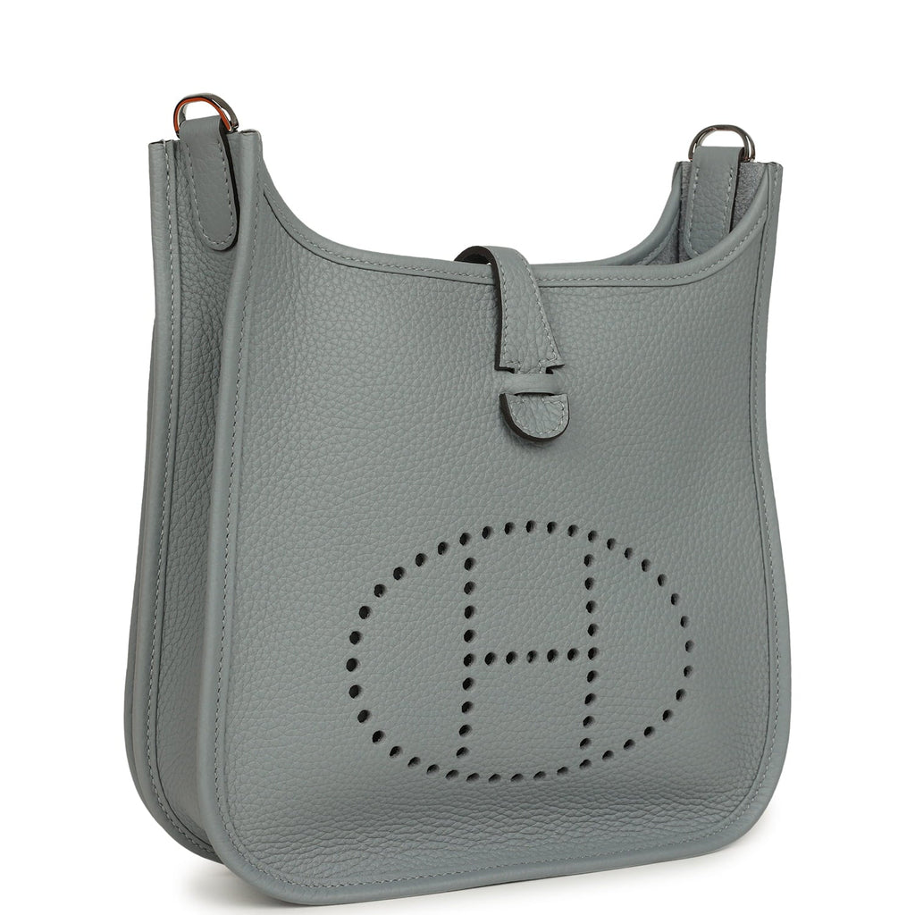Hermes Evelyne 23 Gris Pantin Clemence Palladium Hardware