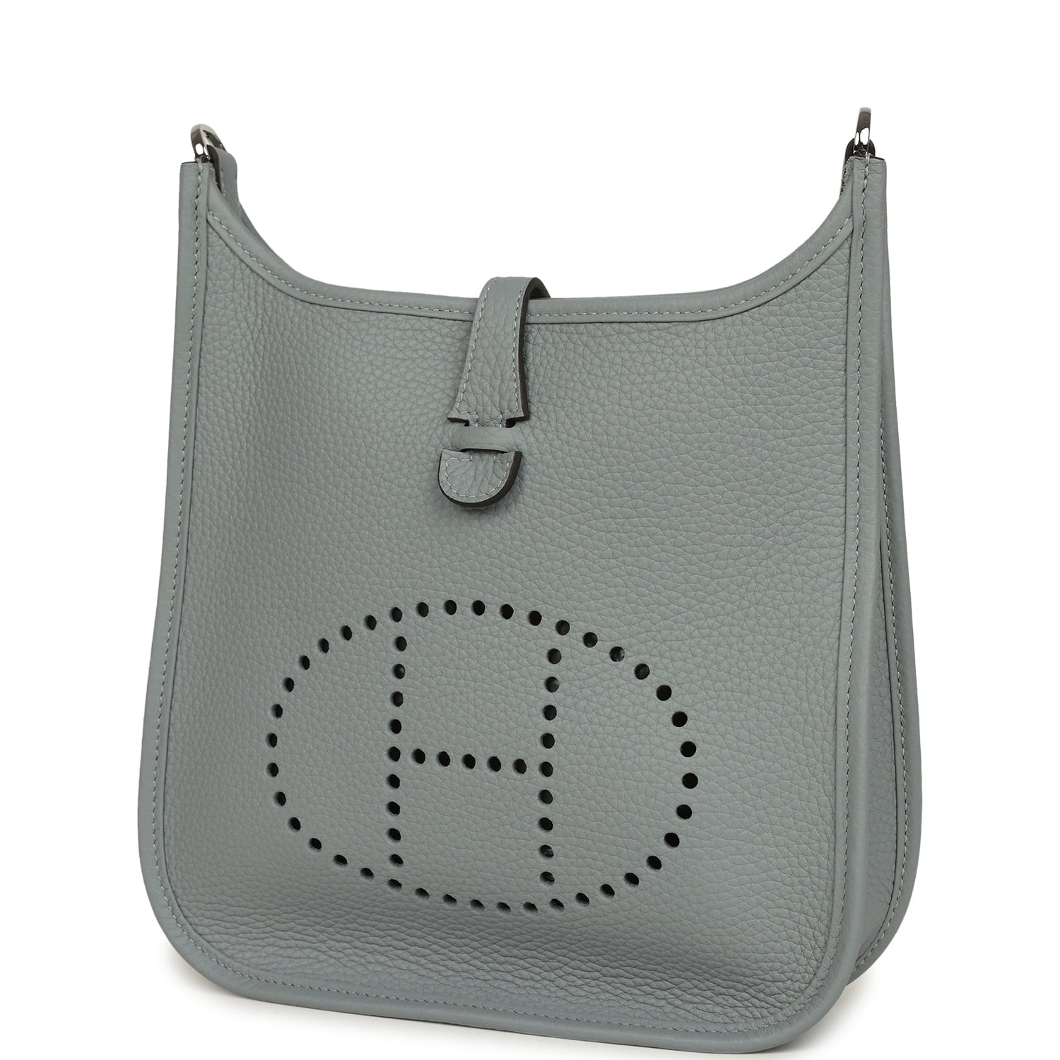 Hermes Evelyne 23 Gris Pantin Clemence Palladium Hardware