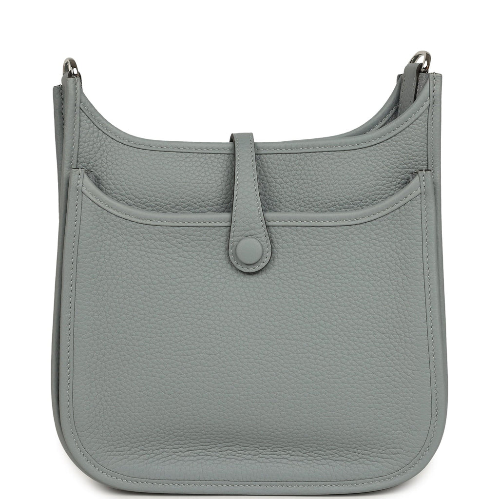 Hermes Evelyne 23 Gris Pantin Clemence Palladium Hardware