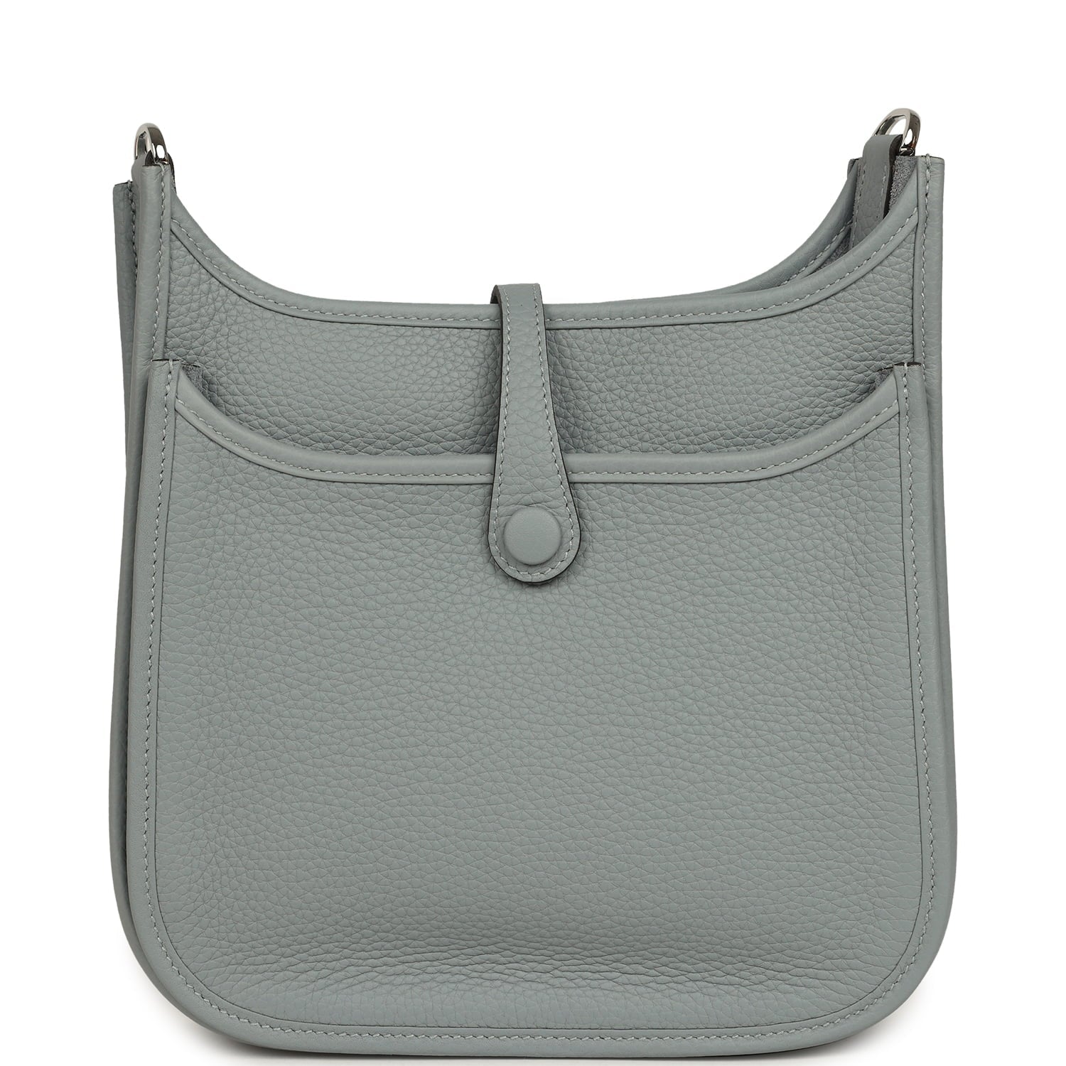 Hermes Evelyne 23 Gris Pantin Clemence Palladium Hardware